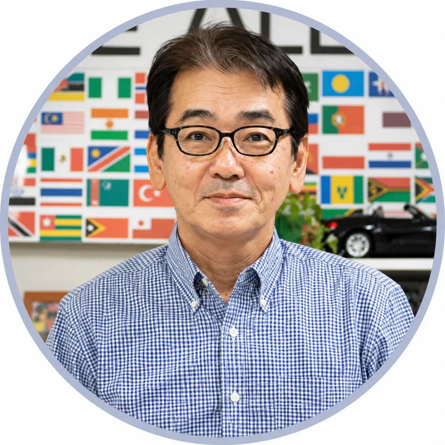 Shuichi Arimura先生の写真
